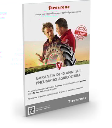 Garanzia di 10 anni sui pneumatici Firestone