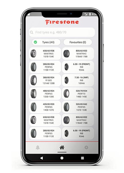 App Firestone per il controllo della pressione